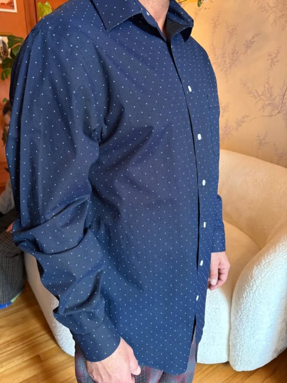 Men's dress shirt - Large - 16-34/35